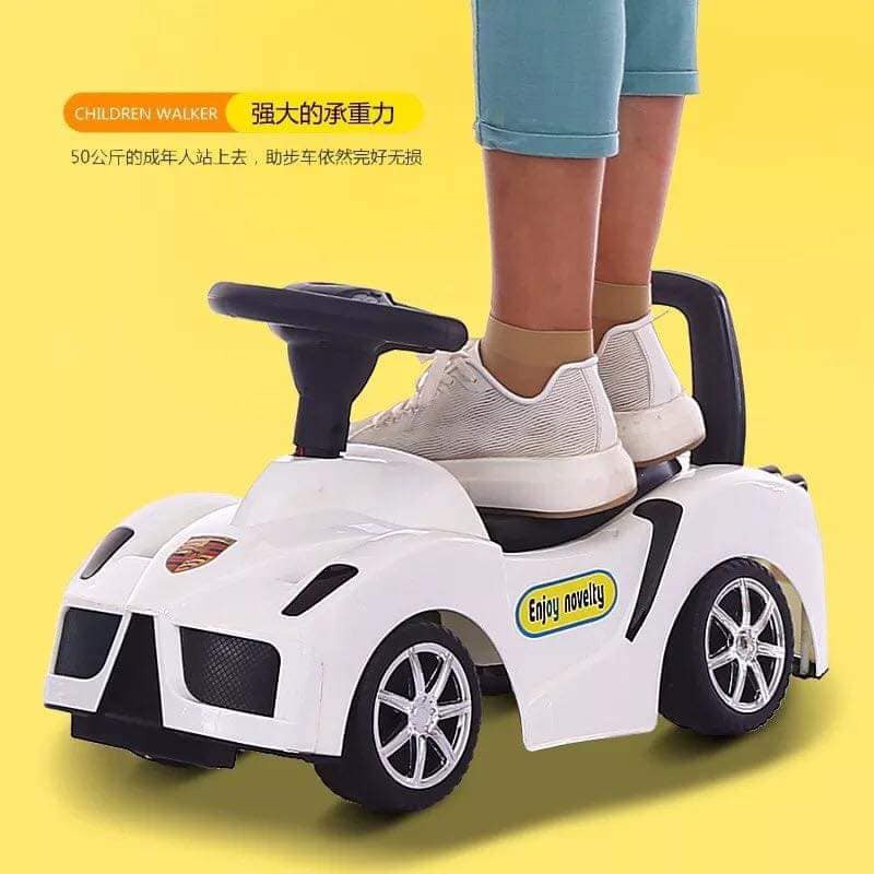 Xe chòi chân ôtô Ferrari Lamborgini Porsche có nhạc có đèn cho bé.