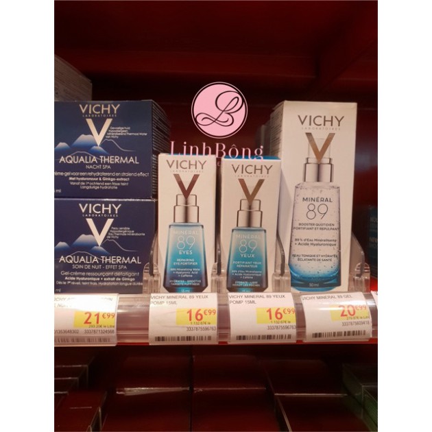 KEM DƯỠNG MẮT VICHY MINERAL 89