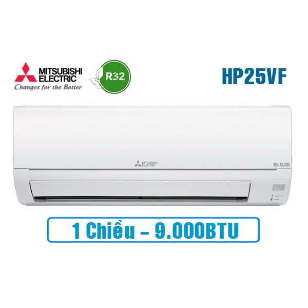 Điều hòa Mitsubishi Electric 9.000BTU 1 chiều thường  mã MS-HP25VF