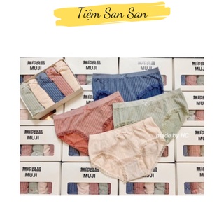 Set 5 chiếc Quần lót nữ xuất Nhật, quần chip nữ Cotton