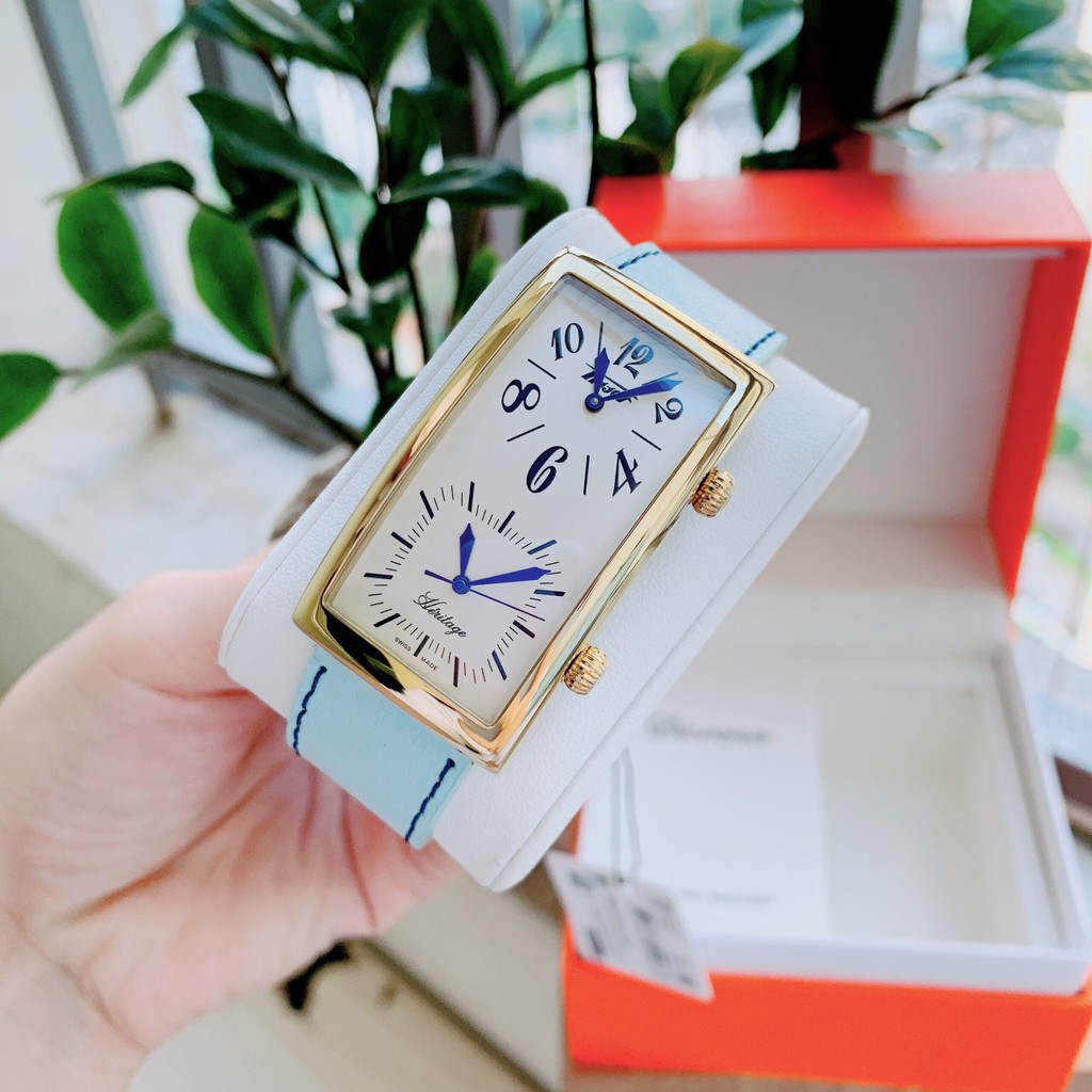 ĐỒNG HỒ NỮ CAO CẤP TISSOT HERITAGE BEIGE DUAL TIME DIAL UNISEX T56.5.633.39 CHÍNH HÃNG
