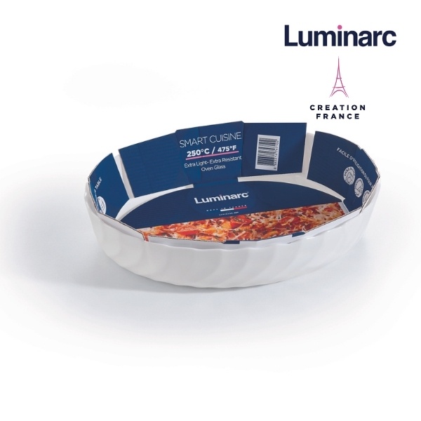 Khay Nướng Thuỷ Tinh Luminarc Smart Cuisine Trianon Oval 32x24cm- LUKHP4018