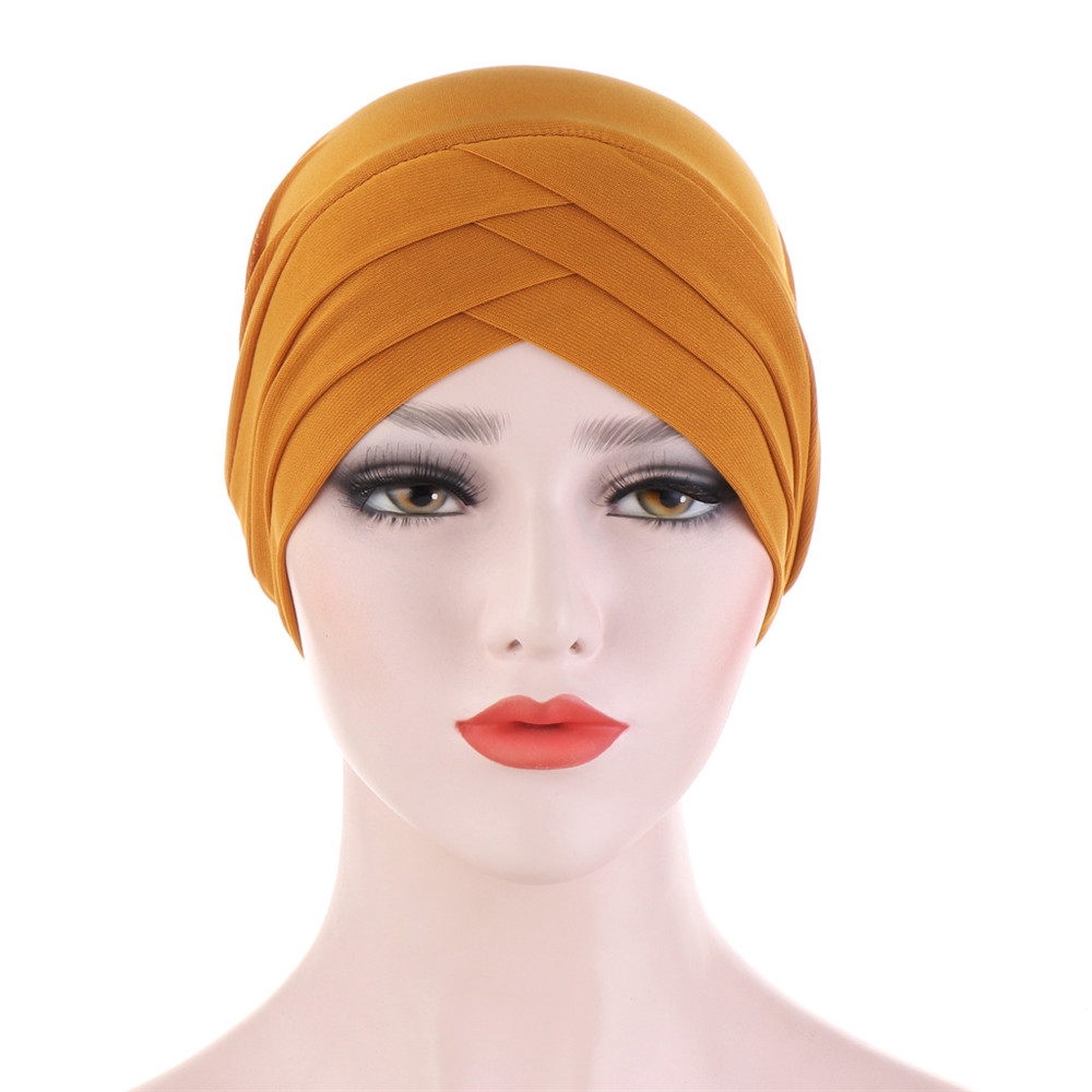 Khăn Turban Thắt Nút Phong Cách Hồi Giáo Cho Nữ