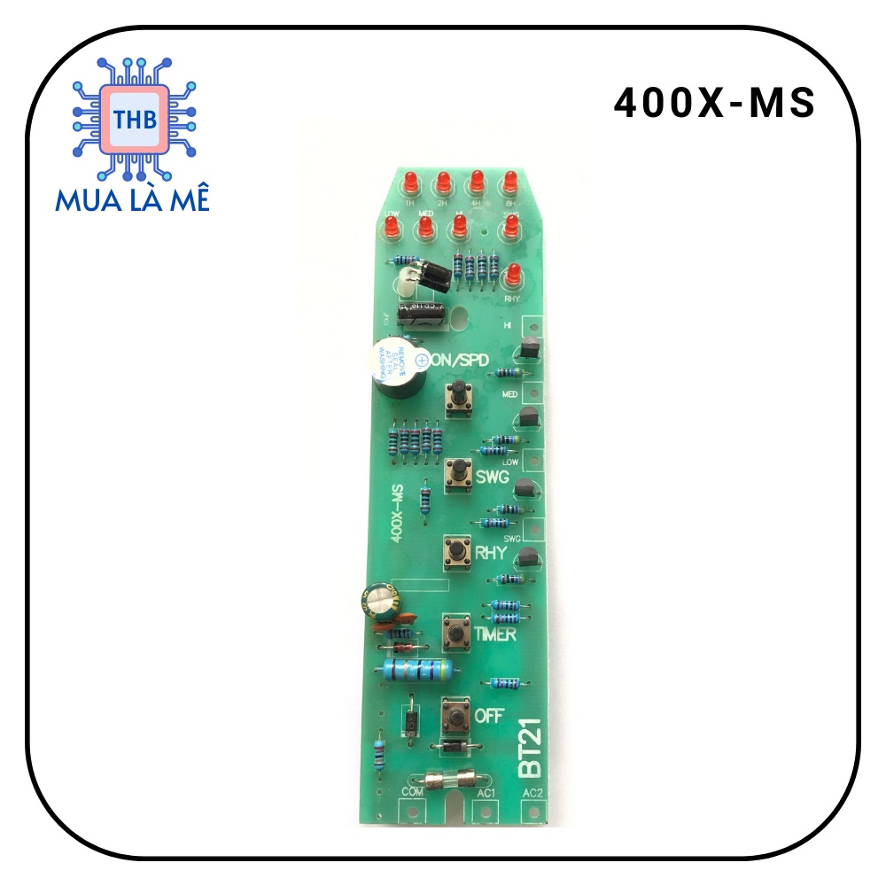 Mạch quạt Vinawind cây (điện cơ) 400X-MS độ bền cao.