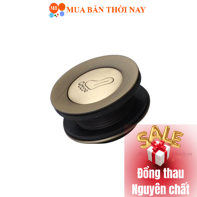 Đầu xả bồn tắm bằng đồng KanLy GCX00, Chính hãng, Bảo hành 02 năm