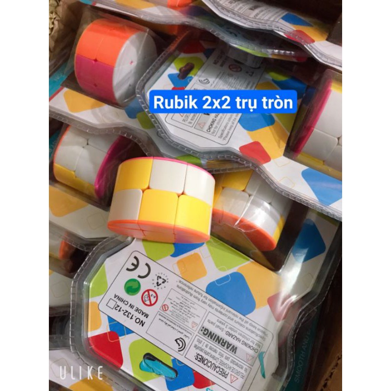 Đồ chơi rubik biến thể hình trụ trí tuệ xoay cực êm