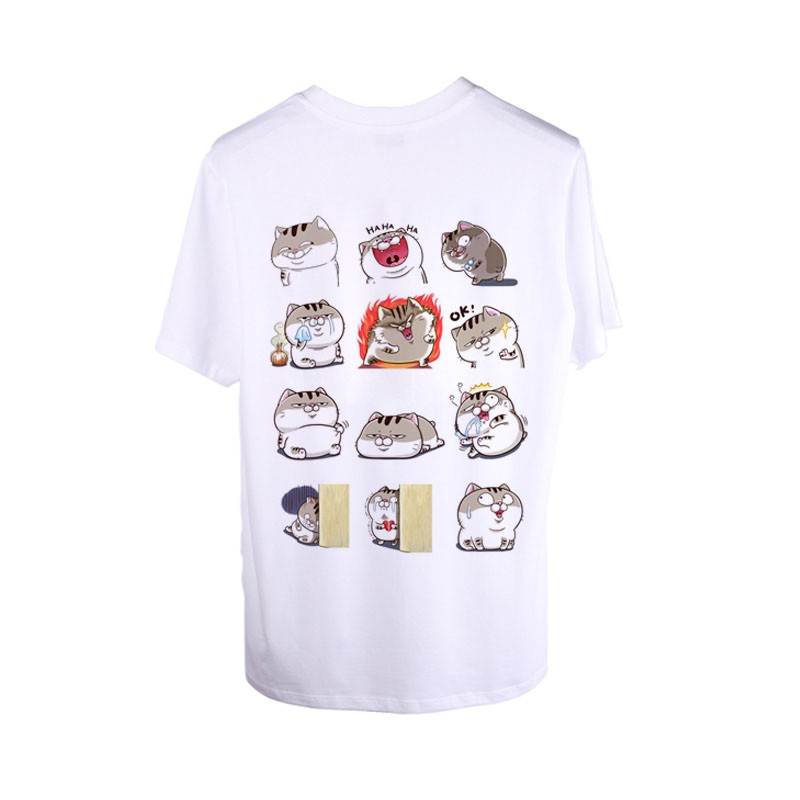 ÁO THUN TAY LỠ MÈO AMI NAM NỮ