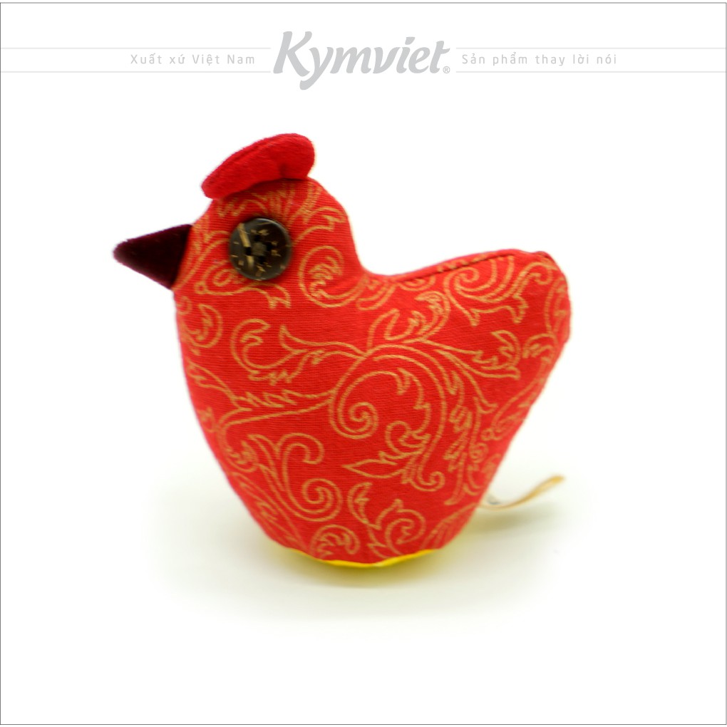 Đồ Chơi Nhồi Bông Hình Gia Đình Gà Sung Túc Kymviet Craft Cotton