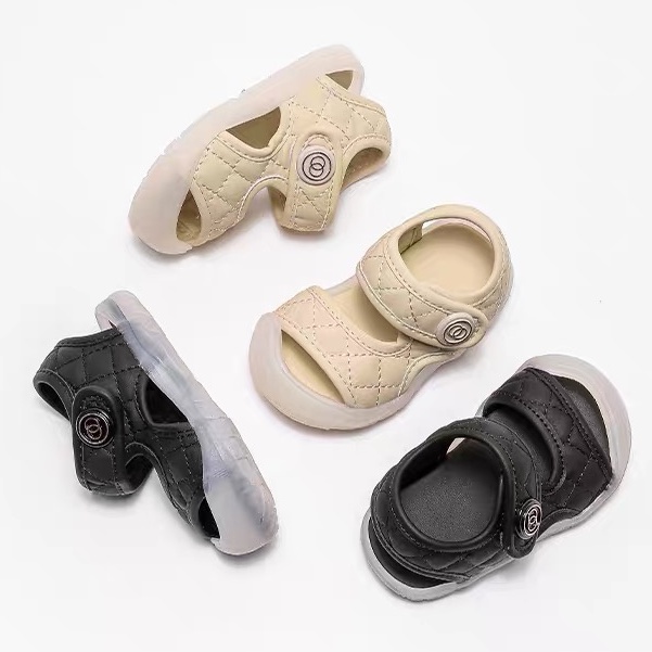 ￼Sandal Tập Đi Chống Trơn Chông Vấp Cho Bé Trai Bé Gái SA432