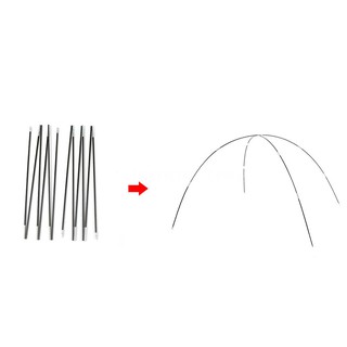 Cọc Dựng Lều Thay Thế Bằng Sợi Thủy Tinh