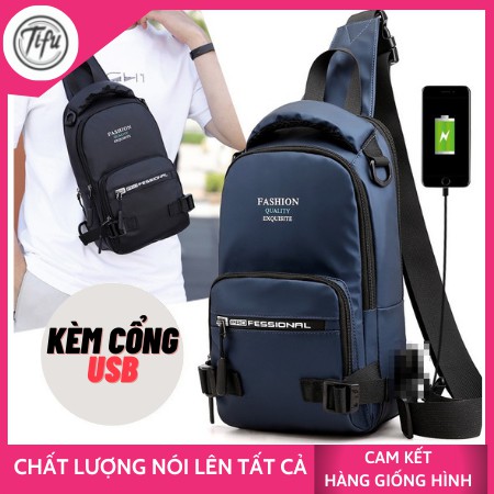 Túi Đeo chéo đa năng (Balo, đeo chéo) Cao Cấp Chống Nước Haoshuai 024- Balo mini thời trang cao cấp ảnh và video thật