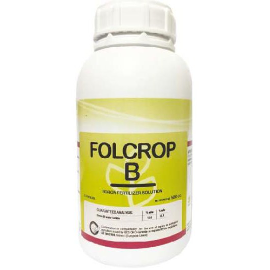 Folcrop - B loại 500ml - Thúc đẩy ra hoa đồng loạt, chống rụng bông, rụng trái non