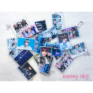 Móc khóa plastic in 2 mặt bts / blackpink / in theo yêu cầu