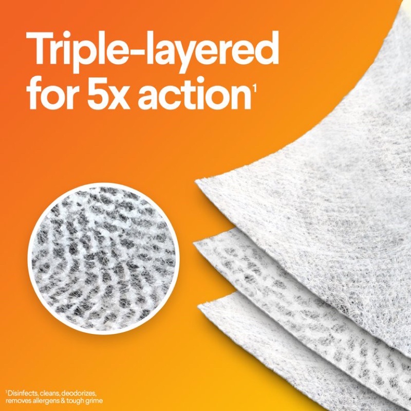 Giấy ướt diệt khuẩn 99% Clorox Disinfecting Wipes, Crisp Lemon and Fresh Scent