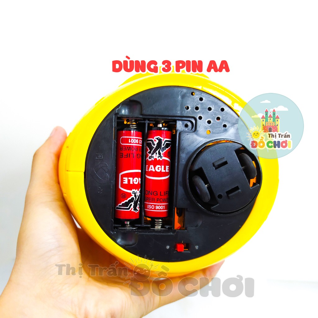 Đồ chơi vịt đẻ trứng dùng pin có nhạc Việt HT7863 - Thị trấn đồ chơi