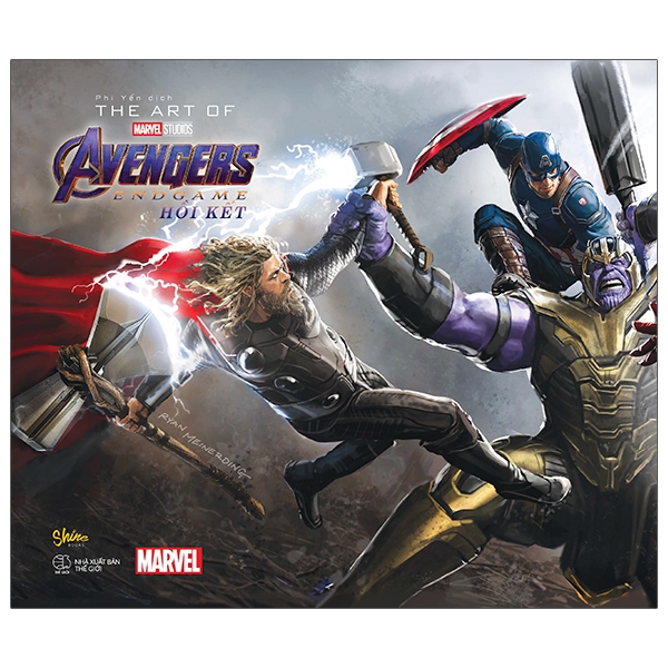 Sách The Art Of Marvel Studios Avengers Endgame - Hồi Kết