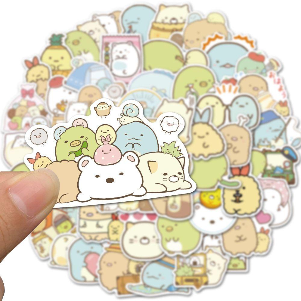 Miếng Dán Trang Trí Laptop / Điện Thoại Chống Nước In Hình Sumikko Gurashi