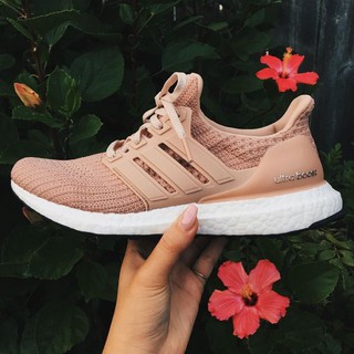 [ CÓ SẴN ] giày thể thao Ultra Boost hồng đất