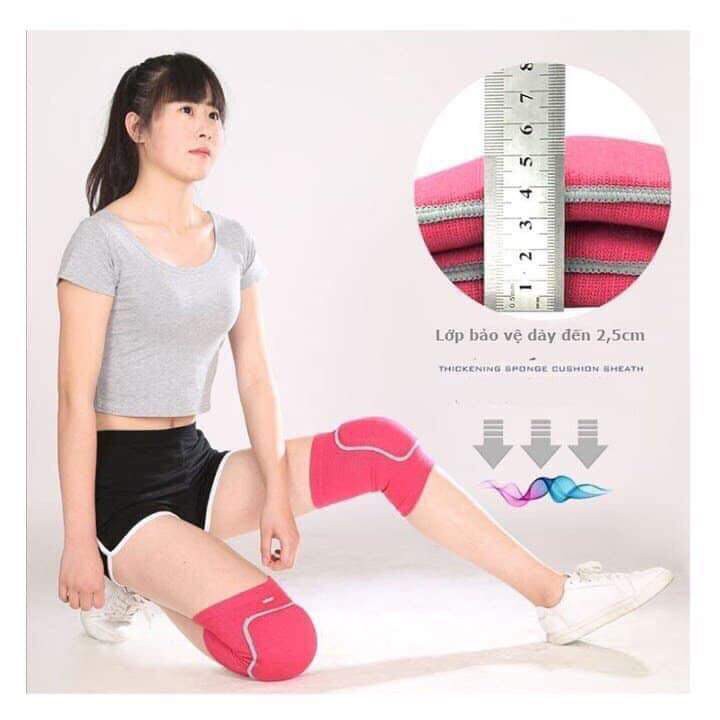 Đôi Băng Bảo Vệ Khớp Gối Aolikes Chính Hãng Cho Nữ Tập Thể Thao - Tập Gym - Tập Yoga - Bóng Chuyền - Bóng Rổ