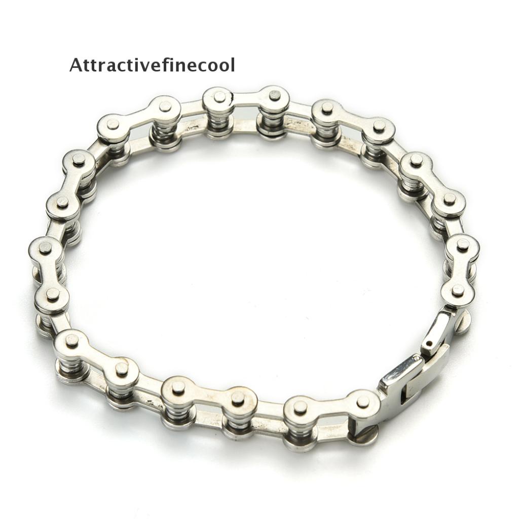 Vòng tay dây xích bằng thép không gỉ 8.5 &quot; dành cho nam