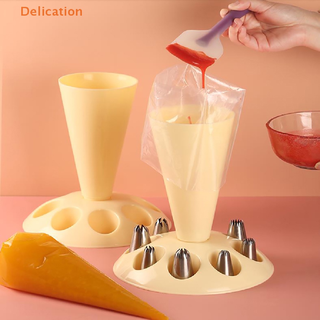 Giá Đỡ Túi Bắt Bông Kem Hình Hoa