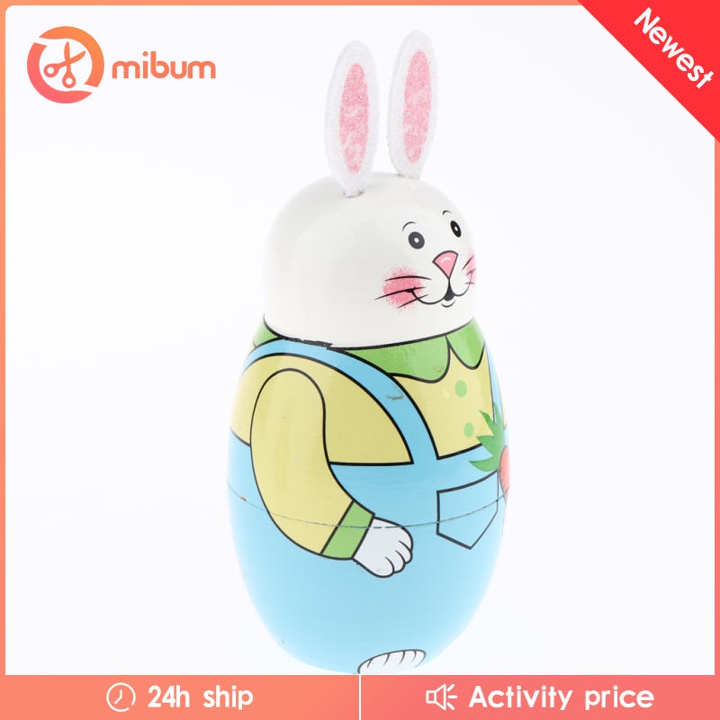 Bộ 5 Búp Bê Nga Matryoshka Hình Thỏ Đáng Yêu