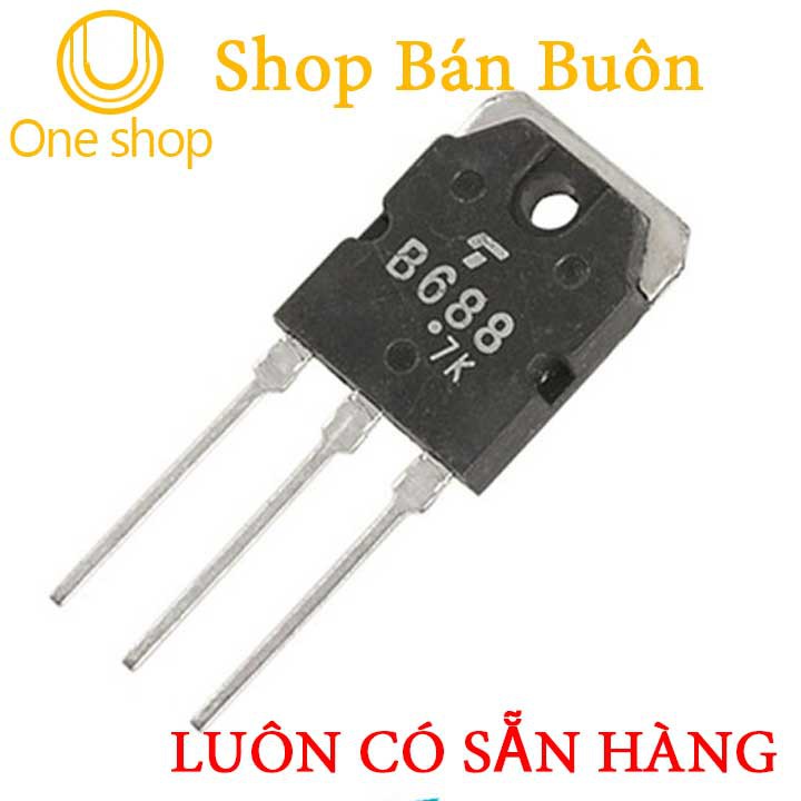 Bộ 3 Con Transistor B688 TO-247 PNP 8A 120V