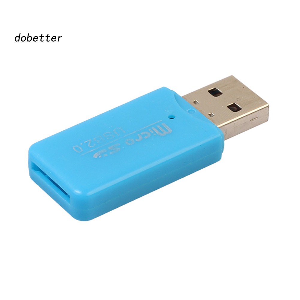 Đầu đọc thẻ nhớ cổng cắm USB 2.0 tốc độ cao chuyên dụng cho Micro SD TF T-Flash | WebRaoVat - webraovat.net.vn