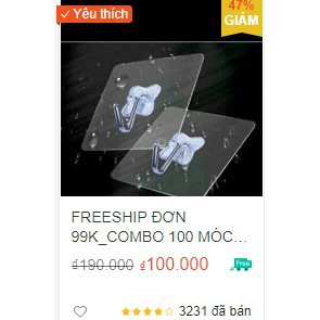 [ Gía siêu rẻ ] Móc dán 3d nhiều mẫu mới về