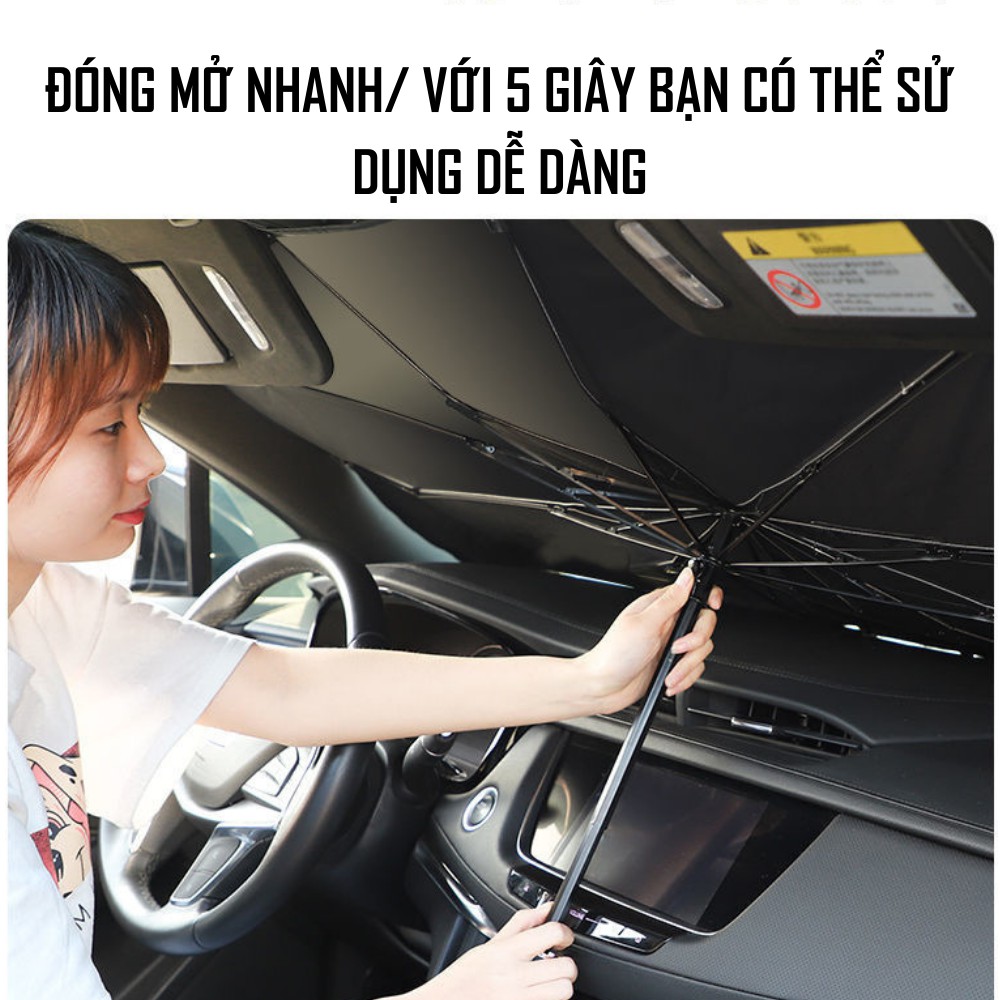 Dù Che Nắng , Dù Che Nắng Ô Tô Chống Tia UV TIME HOME.