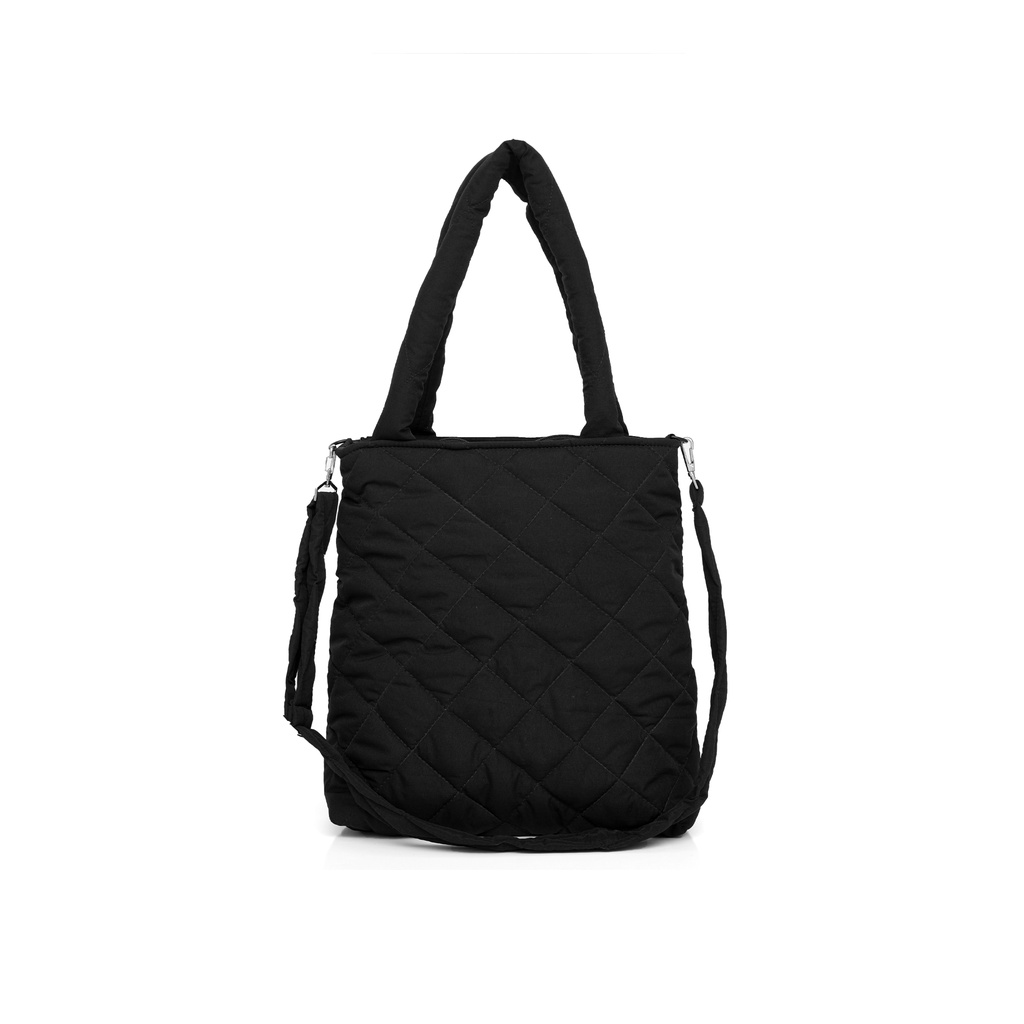 Túi Nam Nữ Bad Habits OUTDOOR PUFFER TOTE Black - Local Brand Chính Hãng