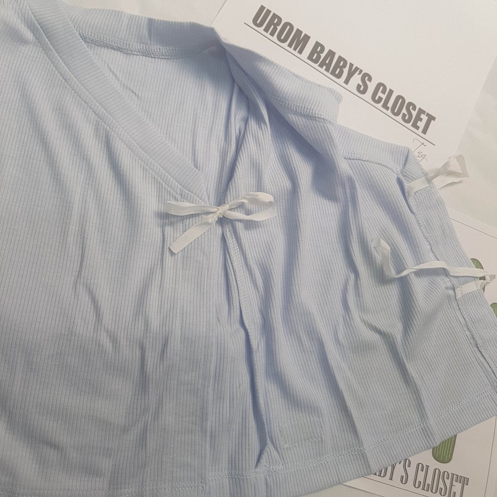 Quần áo trẻ em độ bộ Cotton borip ngắn tay cho bé từ sơ sinh đến 24 tháng thiết kế yukata dễ thương