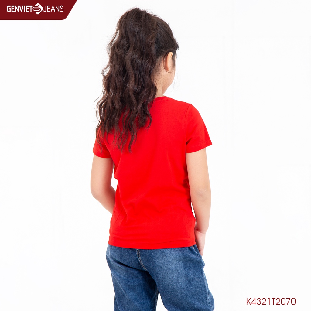 Áo Thun Thời Trang Trẻ Em Genviet K4321T2070