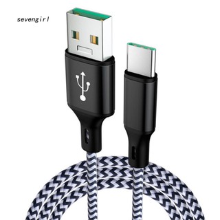 Cáp sạc nhanh bện dây nylon cho OPPO findx VOOC