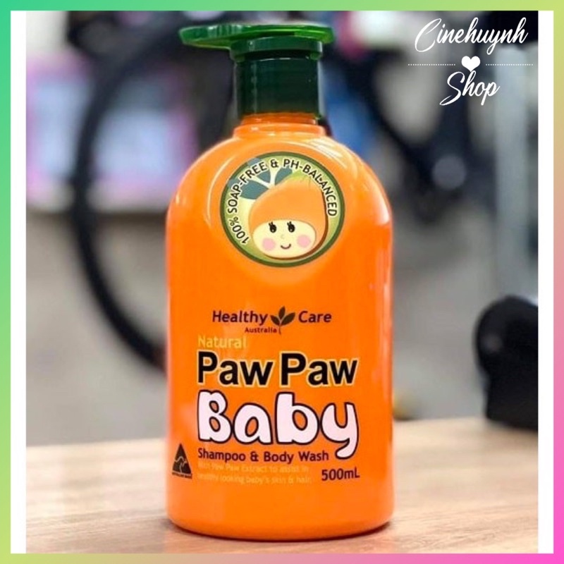 SỮA TẮM ĐU ĐỦ PAWPAW HEATHY CARE ÚC 500 ML