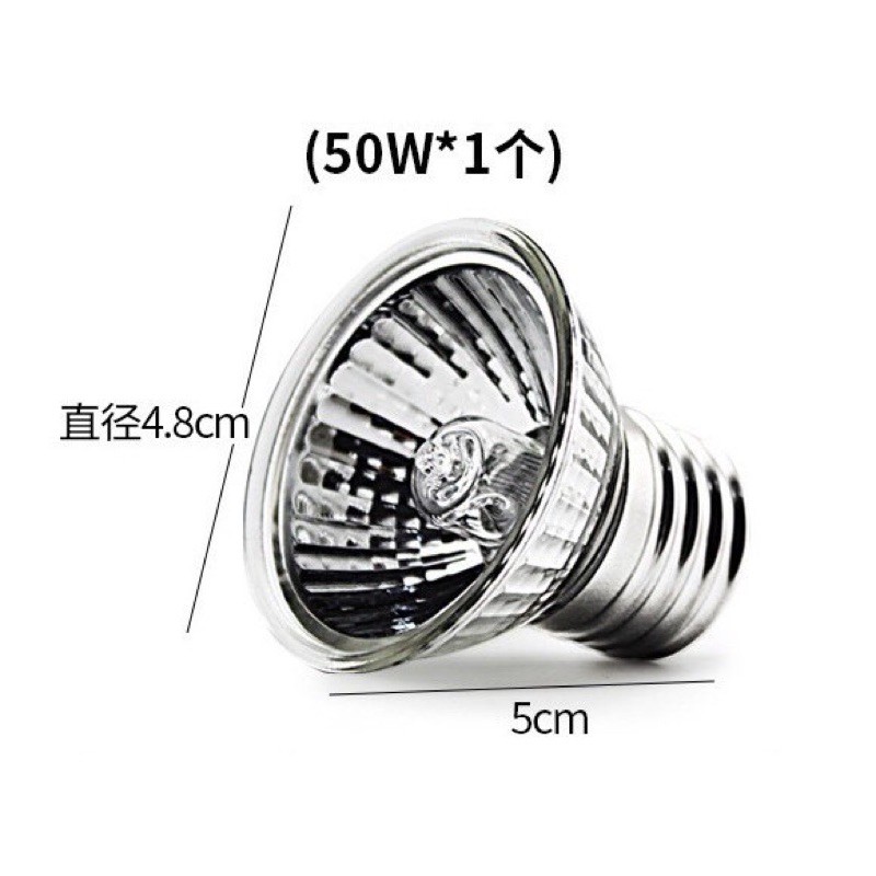 Combo Đèn Sưởi UVB và Kẹp Đèn cho Bò Sát, Rùa, Cá