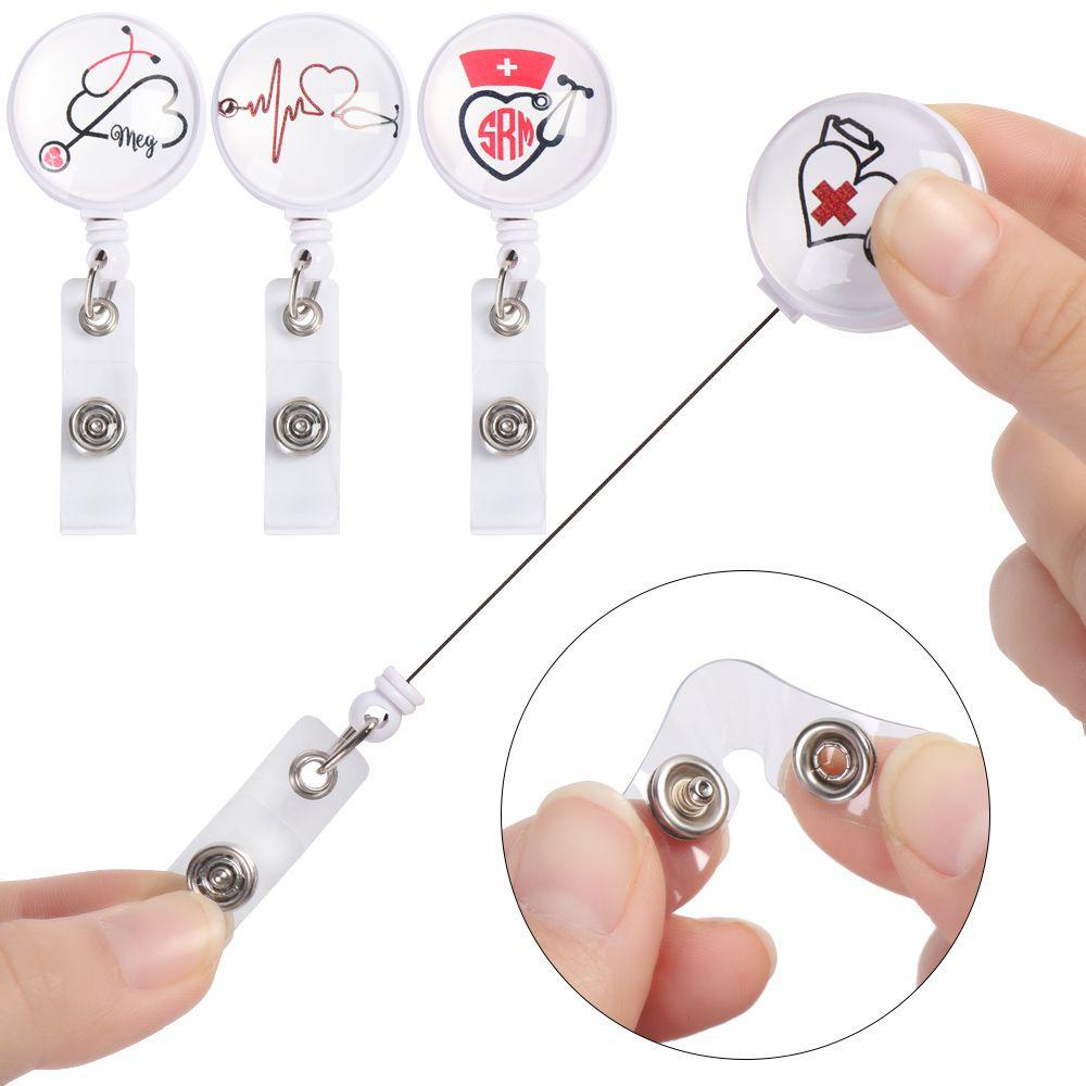 PISTA 1 Cái Giá Đỡ Huy Hiệu Chất Lượng Cao Có Thể Thu Vào Chống Thất Lạc