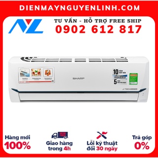 Máy lạnh sharp inverter 1 hp ah-x9xew