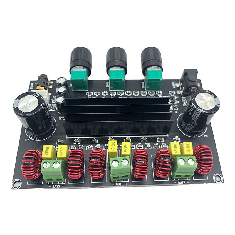 XH-M573 TPA3116D2 80W + 80W + 100W 2.1 Kênh TPA3116 Bộ khuếch đại công suất kỹ thuật số Bo mạch Bass Subwoofer Hifi Amplifier Module