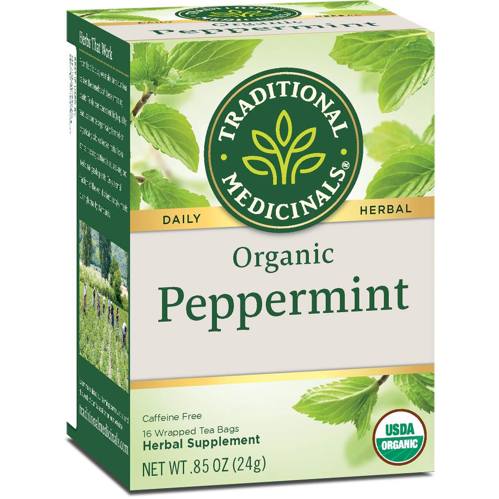 Trà Bạc Hà Hữu Cơ Traditional Medicinals Organic Peppermint