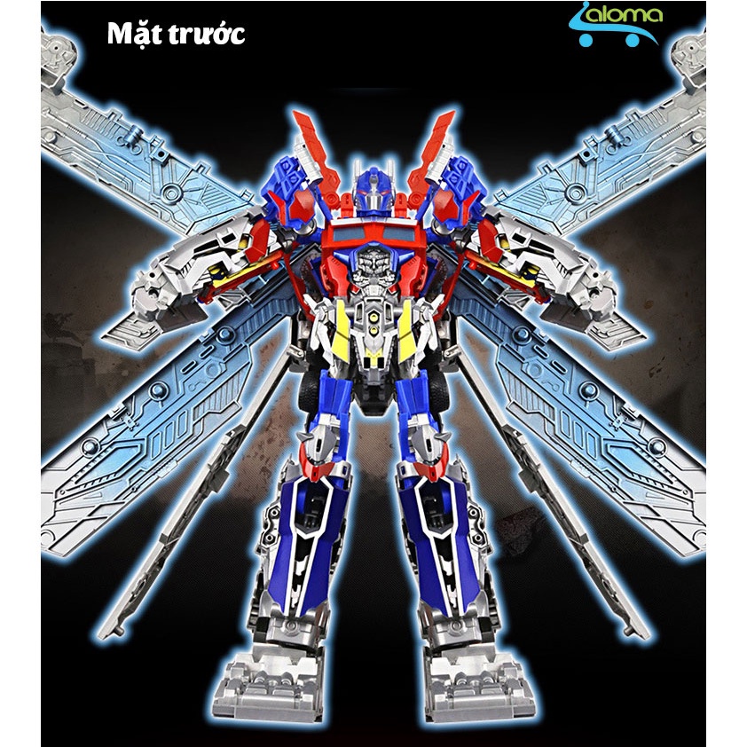 Rô bốt biến hình ô tô Optimus Prime cao 52cm bản giới hạn OP-5533