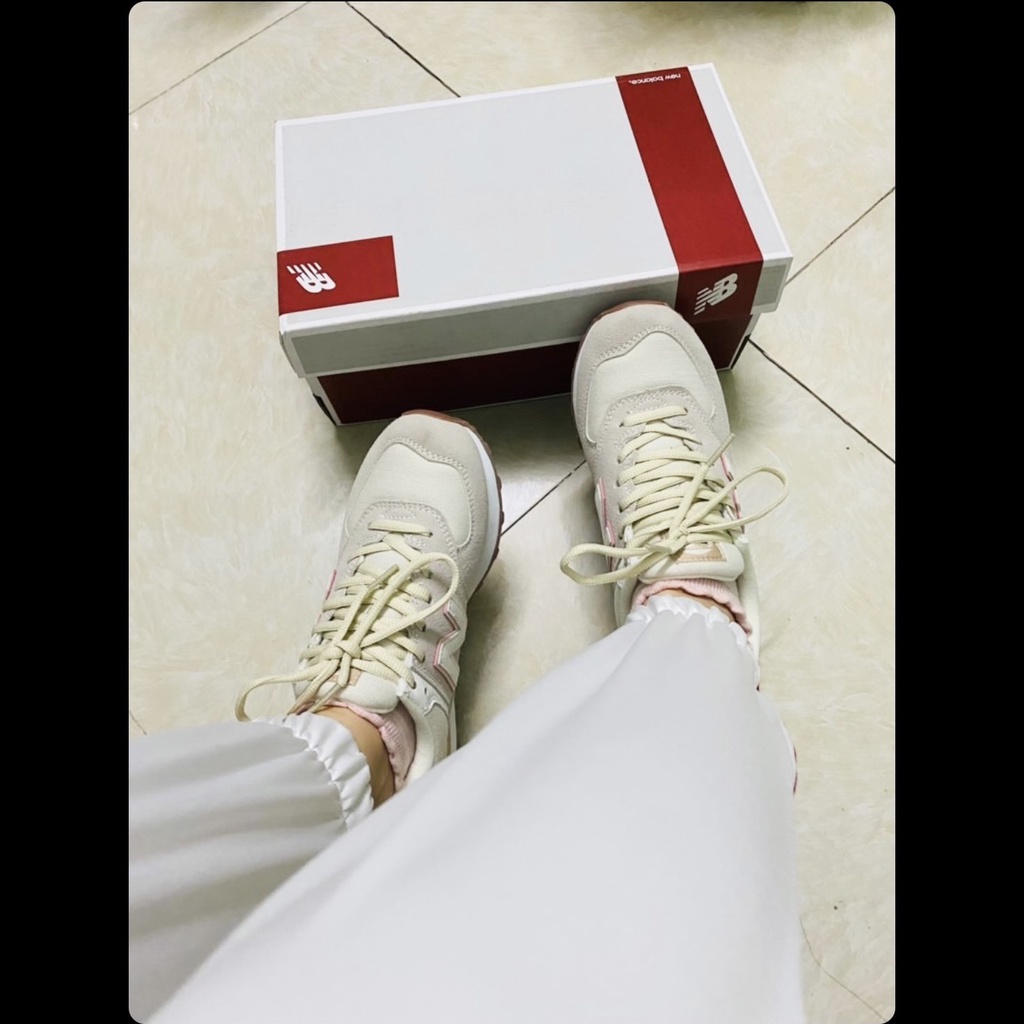 Giày thể thao Nữ Sneaker NB Hồng cực xinh xẻo, cực dễ thương - Size nữ 35-39