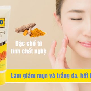 Sữa Rửa Mặt E100 Nghệ Có Hạt Massage 100g