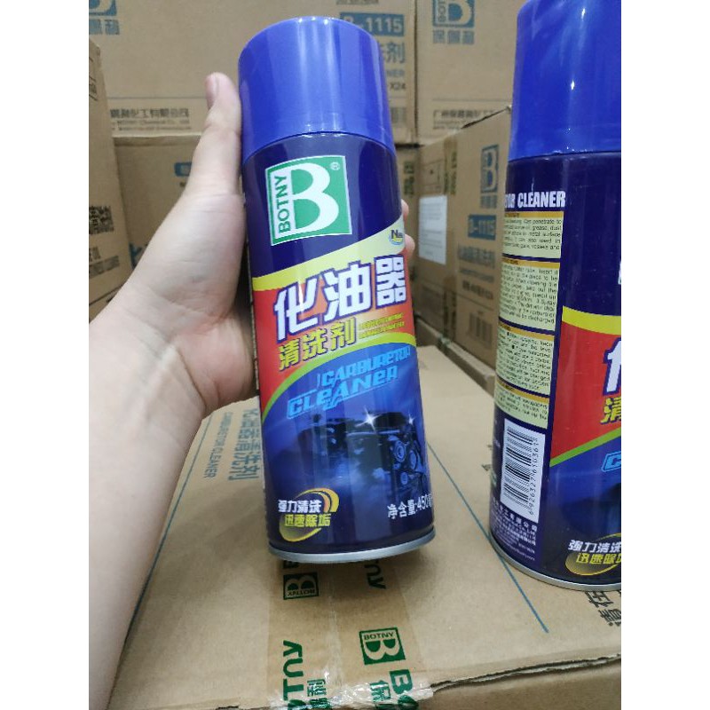 Dung dịch vệ sinh tẩy rửa họng gas bình xăng con BOTNY 450ml