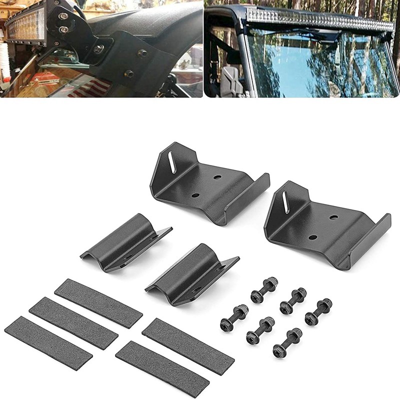 High Quality LED Light Bar Mounting Brackets for Polaris Ranger 500 570 900 1000