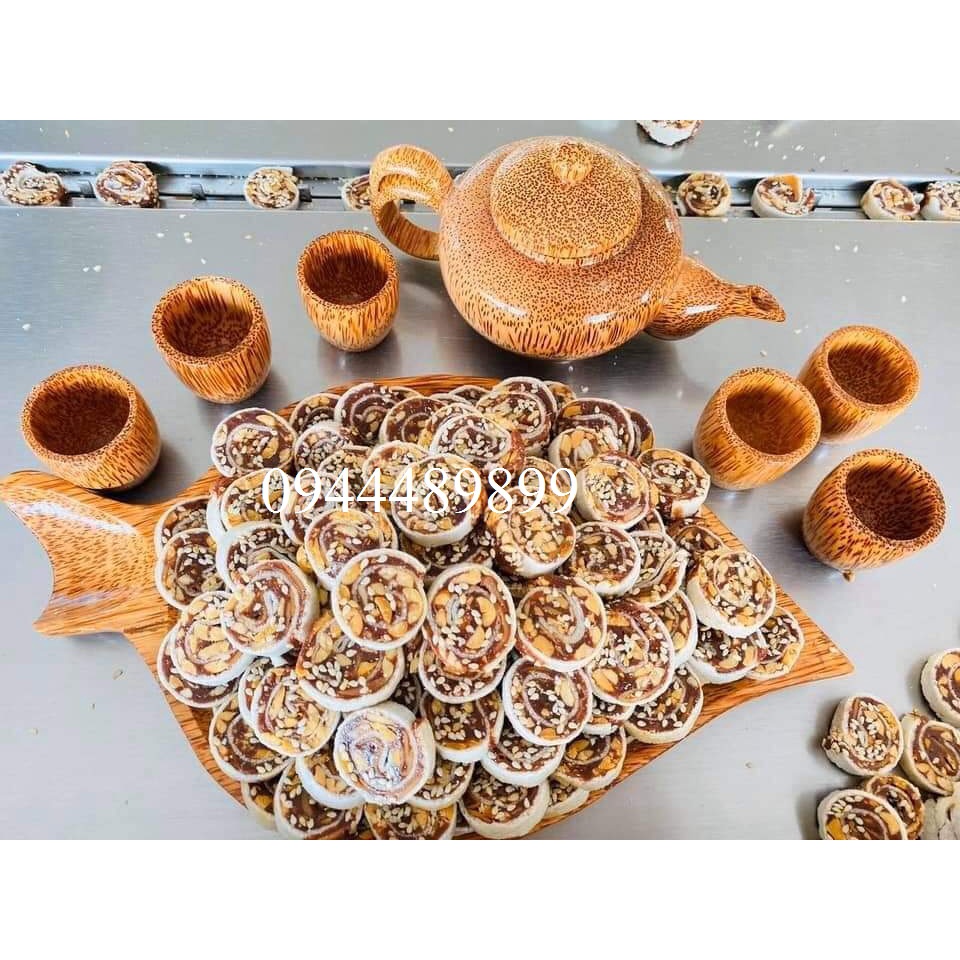 1 Kg Kẹo Chuối tươi Đậu Gừng Thơm Ngon- Đặc Sản Bến Tre-Tết-Bánh Mứt Tết-Đồ Ăn Vặt