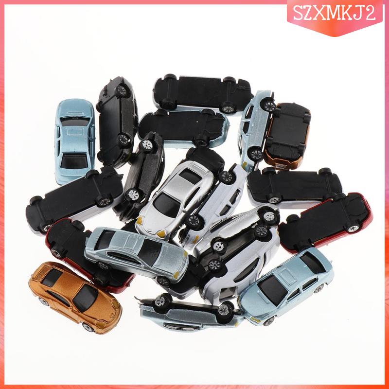 Set 20 Phụ Kiện Trang Trí Phong Cảnh Bãi Đậu Xe szxmkj2