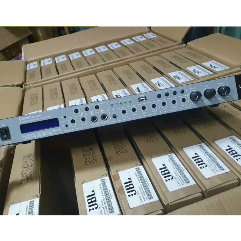 Vang cơ lai số cao cấp JBL UR10, 48 bit DSP, có bluetooth, cổng quang