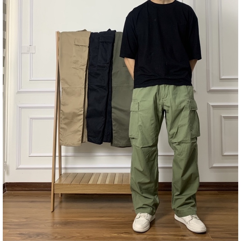 Quần túi hộp Alpha Industries