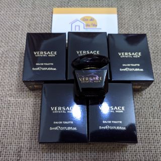 Nước hoa nữ mini Versace crystal noir